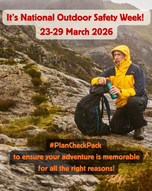 It's National Outdoor Safety Week! 

Exploring our coast and countryside is one of the best ways to boost both physical and mental wellbeing, but it’s so important to take a few simple steps before setting out. By planning well, checking the conditions, and packing the right kit, you can make sure your day out is safe, enjoyable, and stress-free. 

Check out the link pinned to our profile to find out how to #BeAdventureSmart

National Outdoor Safety Week is about helping everyone build those good habits so they can enjoy the outdoors with confidence.

#PlanCheckPack #ReadyForAnything 

@plasybreninofficial @teambmc @bmc_cymru @mtntraining